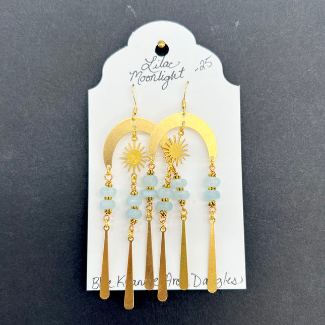 Blue Kyanite Arch Dangles