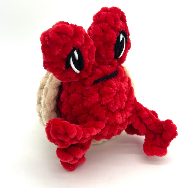 Hermit Crab - Red & Tan