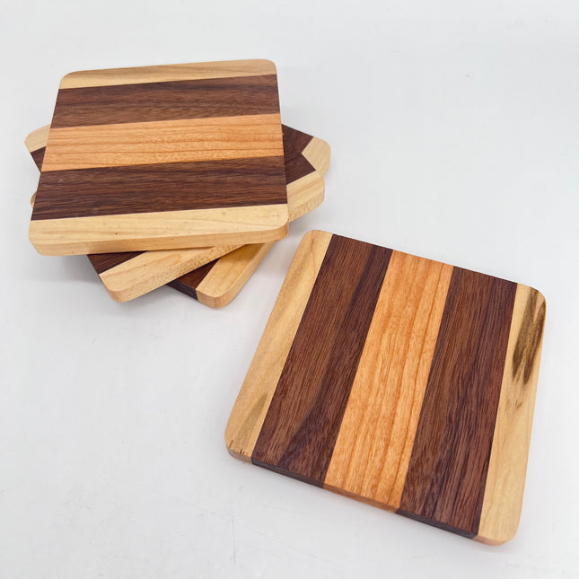 2 | Hard Wood Coaster Set