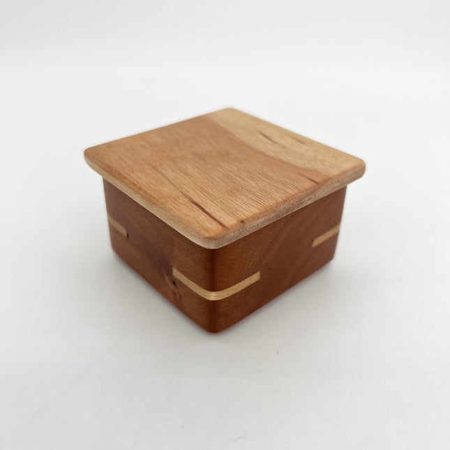 Small Cherry & Maple Box