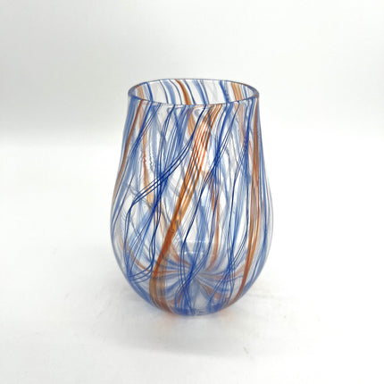 02 | Red, White, & Blue Wine Glass