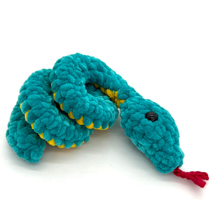 Swirly Snake-Teal