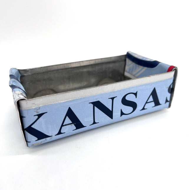 Blue Kansas License Plate Box