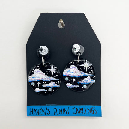 Night Sky Earrings