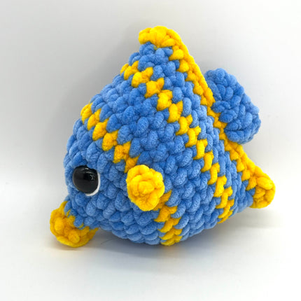 Angel Fish - Blue & Yellow