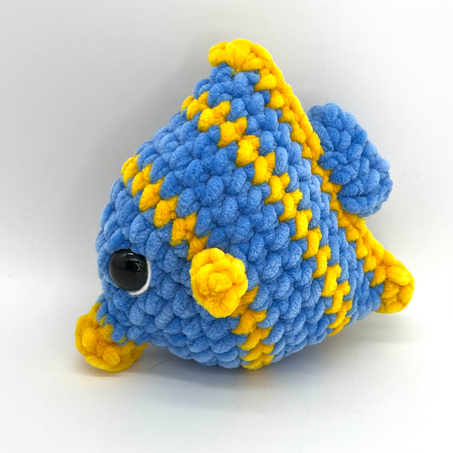 Angel Fish - Blue & Yellow