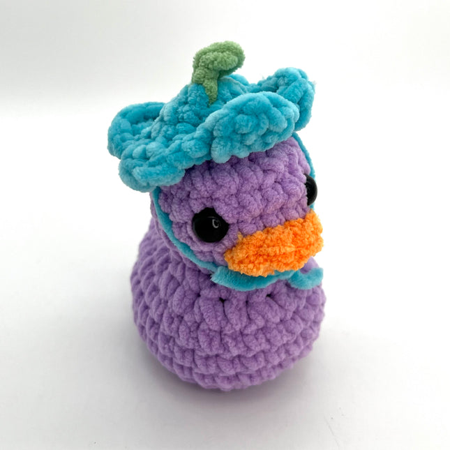 Rubber Ducky-Purple w/Teal Hat