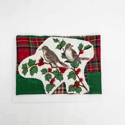 02 | Large Fabric Christmas Card