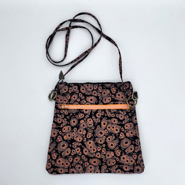 Cell Phone Purse - Orange & Black