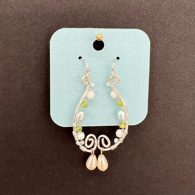 01| Silver Nickel Free Earrings