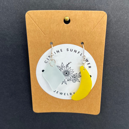 01|Tumbled Glass Earrings