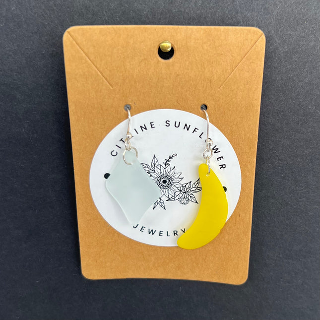 01|Tumbled Glass Earrings