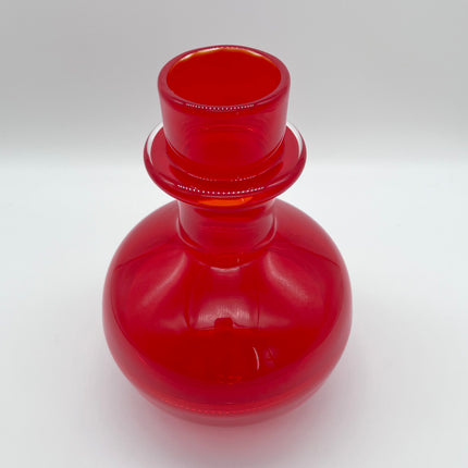 Red Vase