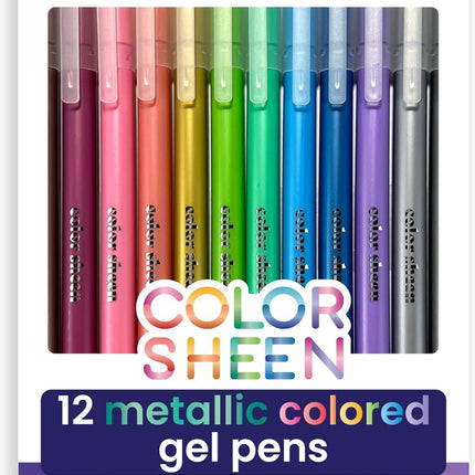 Color Sheen Metallic Gel Pens
