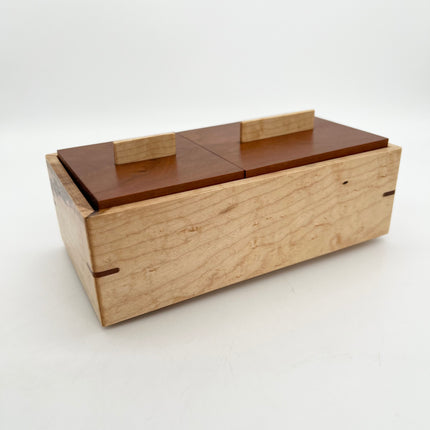 01 | Double Lidded Cherry/ Maple Box