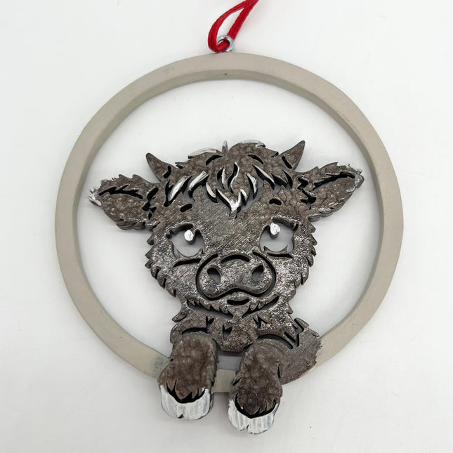 Highland Cow Ornament
