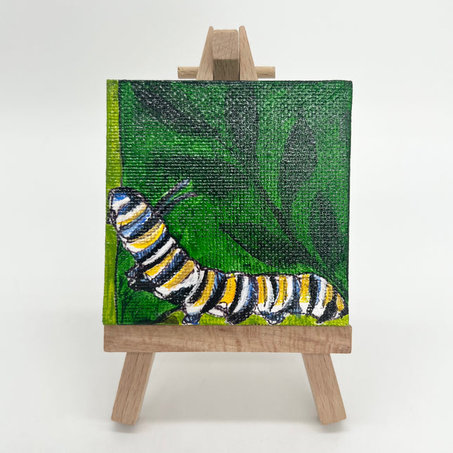 Caterpillar Mini Painting