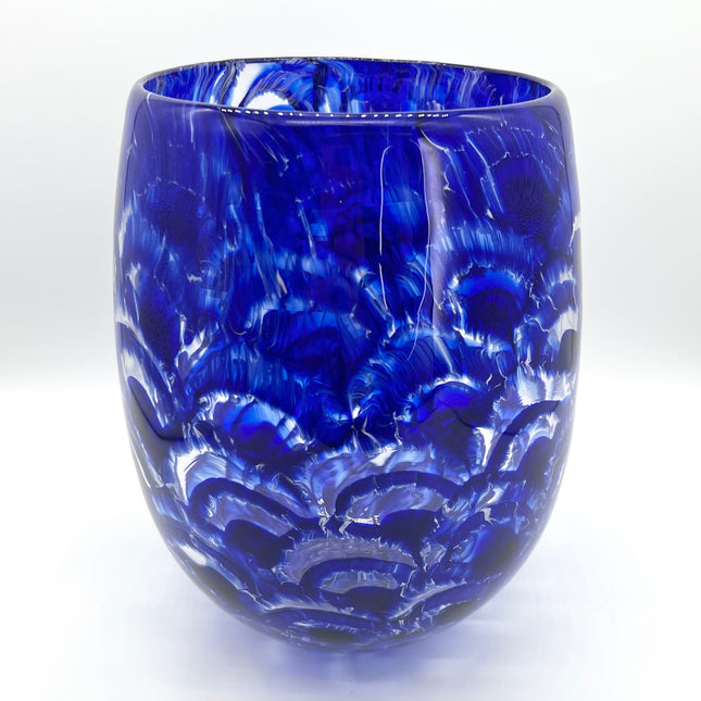 Seigaiha Basket Vase