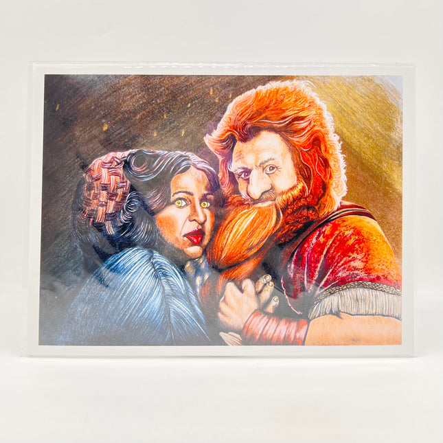 Durin & Diza Print - 9" x 12"