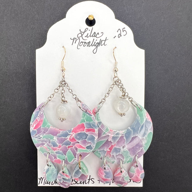 Marbled Crescents + Moonstone