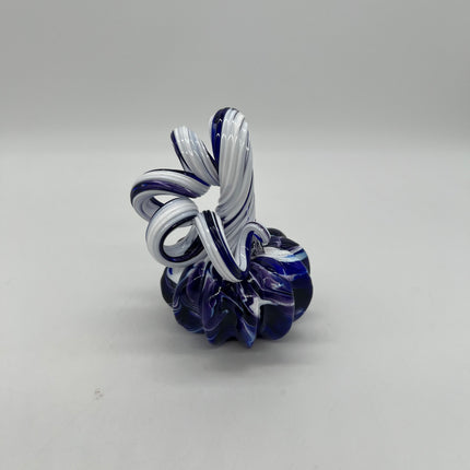 01 | Marble Purple, White, Blue Tiny Pumpkin