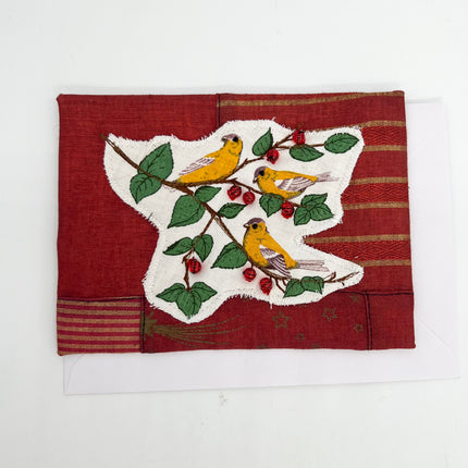 06 | Large Fabric Christmas Card