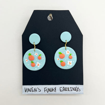 Peach Earrings
