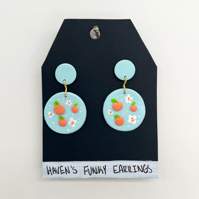 Peach Earrings
