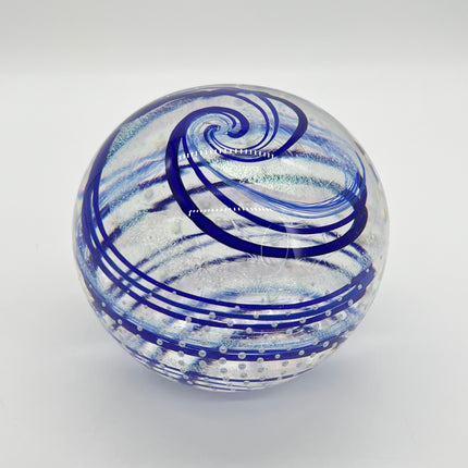 4" Cane/Dichro Paperweight
