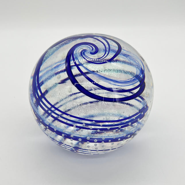 4" Cane/Dichro Paperweight