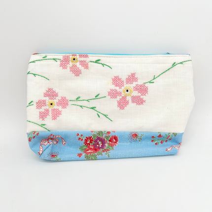 Butterfly Vintage Linen Bag
