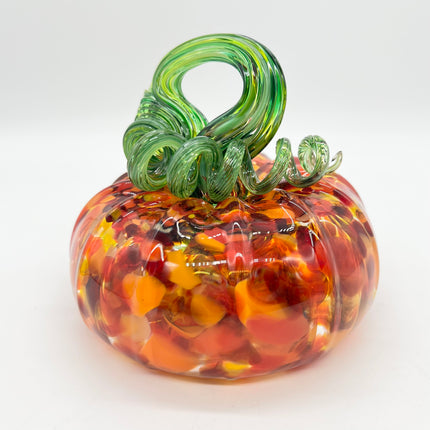 Medium Amber Speckled Pumpkin