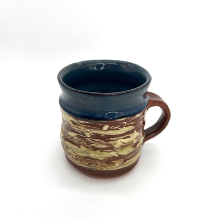 Blue Marble w/Brown Mug
