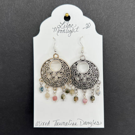 Mixed Tourmaline Dangles