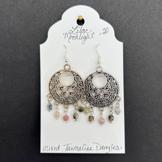 Mixed Tourmaline Dangles