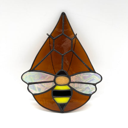 Bee Teardrop Suncatcher