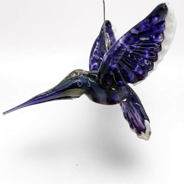 Purple & Green Dichro Hummingbird