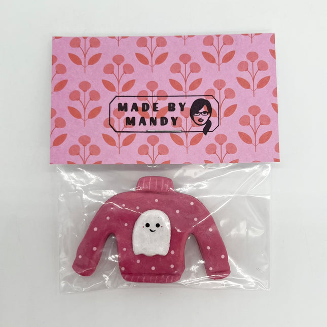 Ghost Sweater Magnet