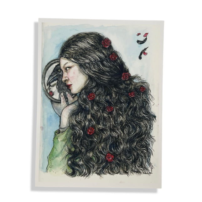 Raven Rose Print