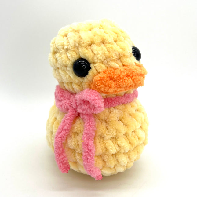 Rubber Duck - Yellow w/pink bow