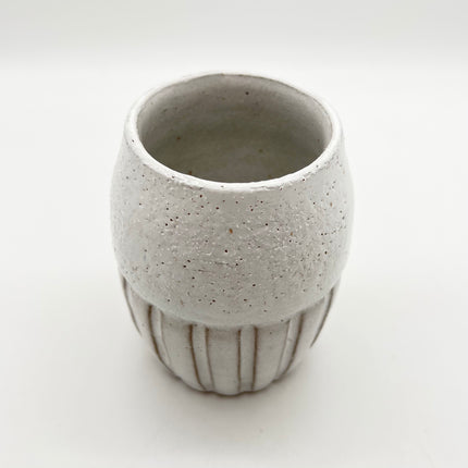 01 | Small White Stripe Vase