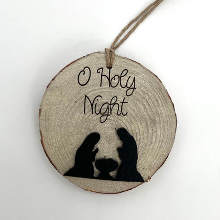 O Holy Night Manger Ornament