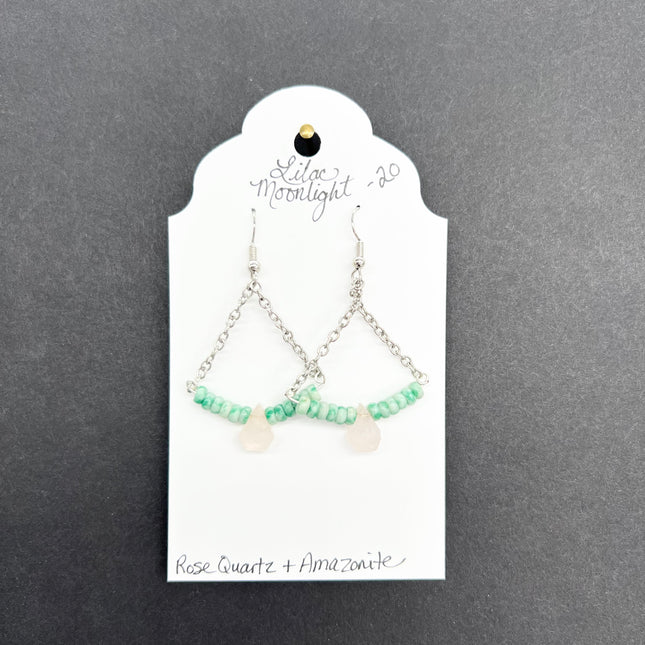 Rose Quartz & Amazonite