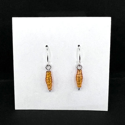 Aero Bead Earrings - Orange