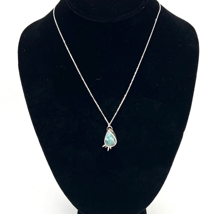 Magnesite Turquiose with Rays Necklace