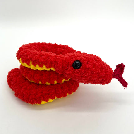 Swirly Snake-red