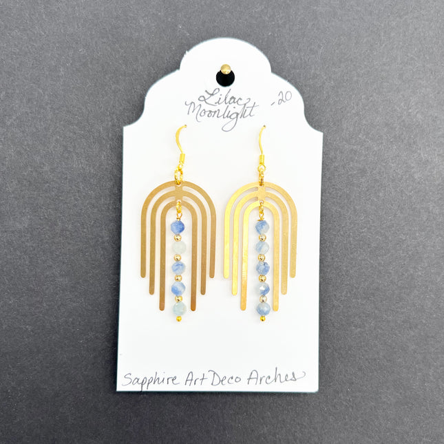 Sapphire Art Deco Arches