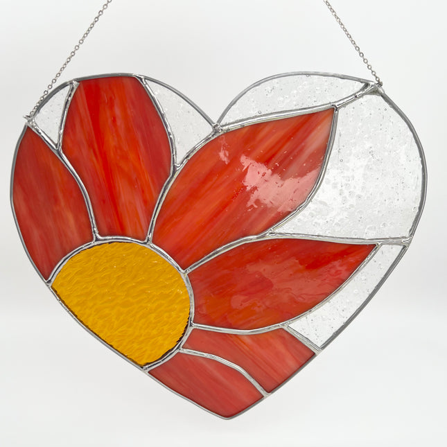 Red Heart Bloom