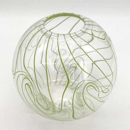 Small Green Topography Vase