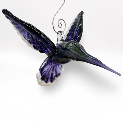 Purple & Green Dichro Hummingbird